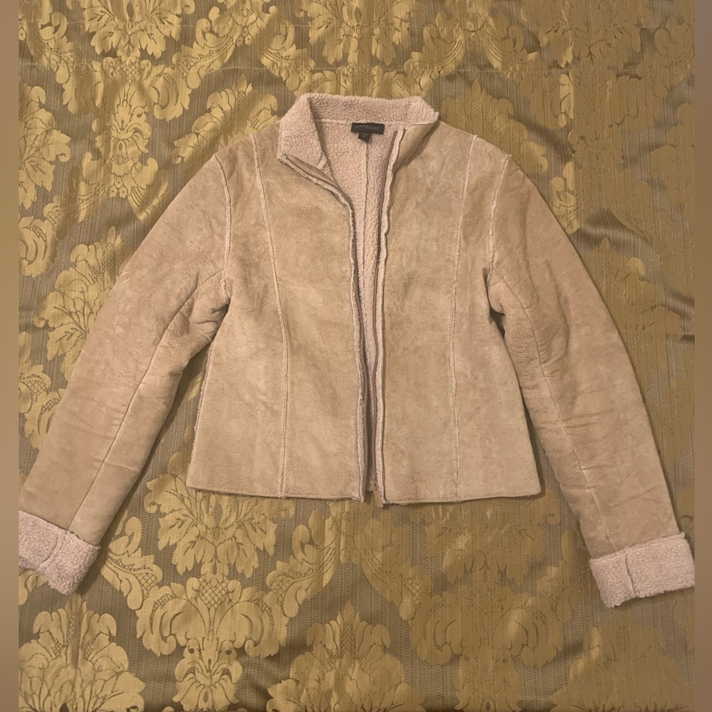 Vintage express shearling jacket